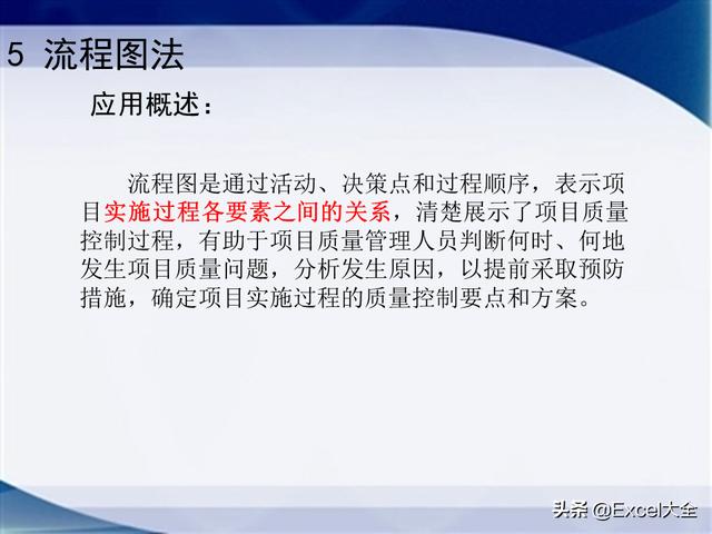 0個經典的項目質量管理分析工具，附34頁PPT，推薦項目經理學習（質量管理工具的應用實例分析）"