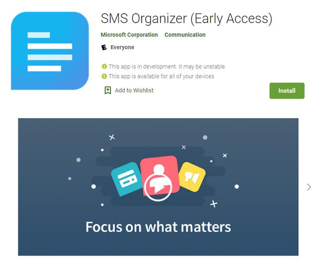 微軟 SMS Organizer 短信應用更新：修復三星手機 Bug