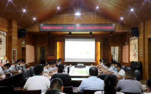 廣西南亞所召開強所建設工作推進會暨年中工作總結會