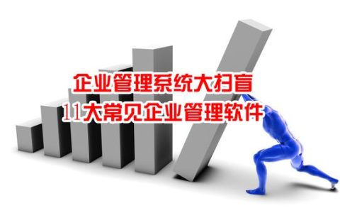 企業管理系統大掃盲：11大常見企業管理軟件（企業常用管理軟件）