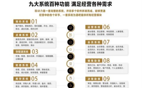如何用夜動力酒吧管理系統提高管理效果？（夜店酒吧管理系統）