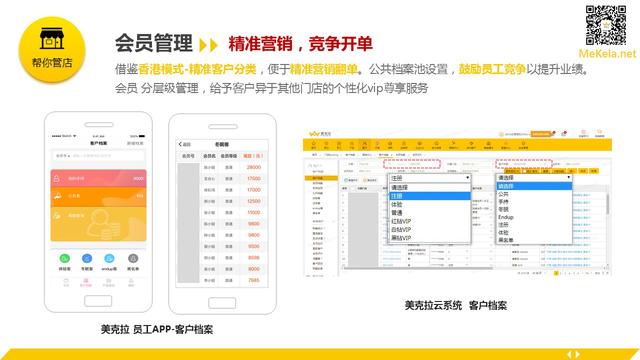 美克拉——美容院會員管理系統，專防跳槽員工將顧客帶走（美容院系統 美克拉）