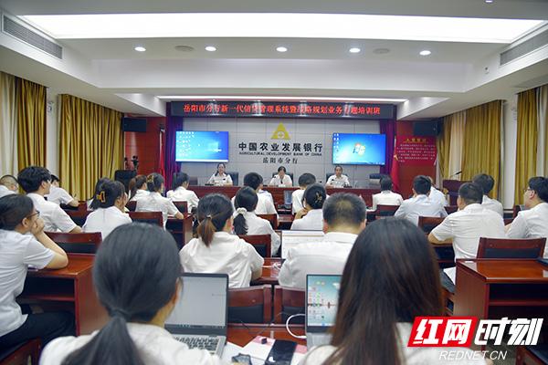 農發行岳陽市分行舉辦新一代信貸管理系統專題培訓班（岳陽市農發行行長）