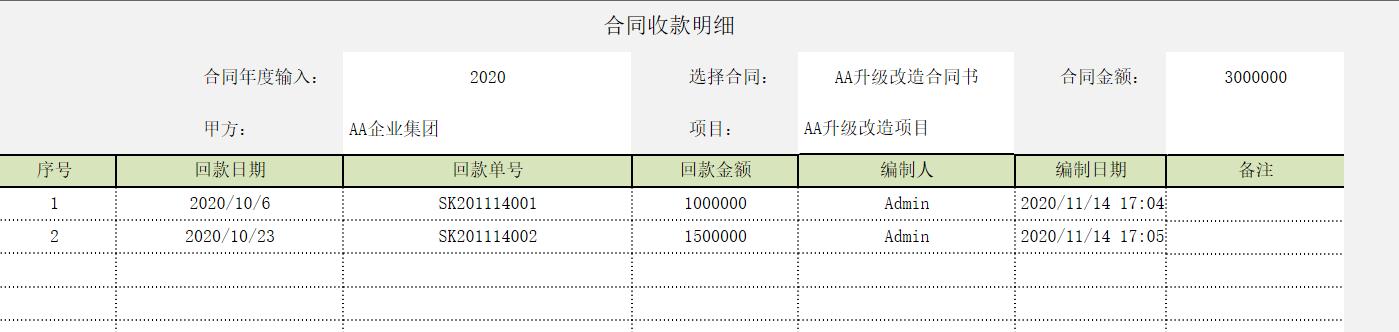勤哲Excel服務器無代碼實現企業合同管理系統（勤哲excel服務器授權文件）