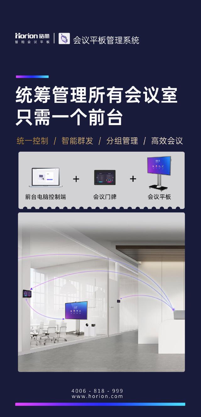 科技賦能，皓麗會議平板系統(tǒng)，為您提供會議室統(tǒng)一管理解決方案