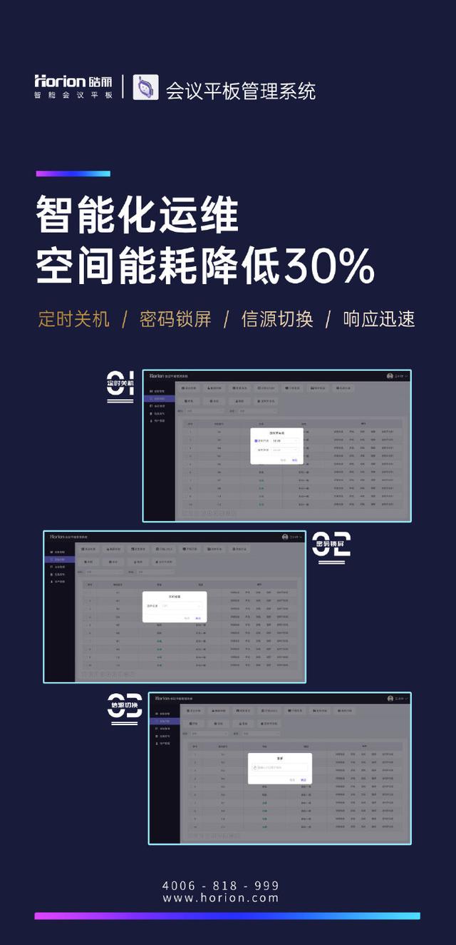 科技賦能，皓麗會議平板系統(tǒng)，為您提供會議室統(tǒng)一管理解決方案