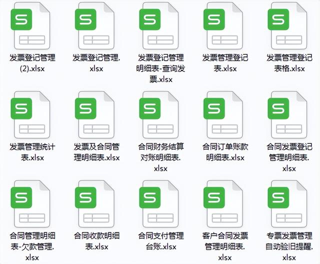 發票合同管理表格模板做好了，老板直接加薪2000，拿走套用吧（合同和發票怎么做表格管理）