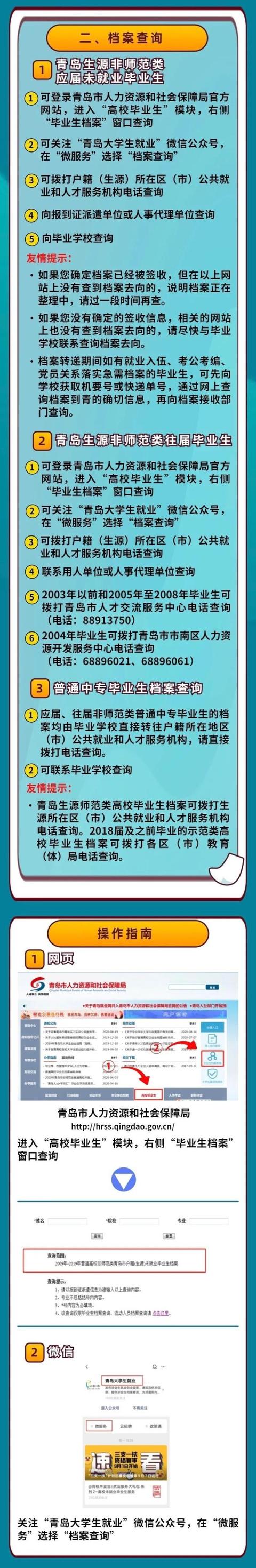 高校畢業(yè)生，這份檔案接收與查詢指南請收好（高校畢業(yè)后檔案接收）