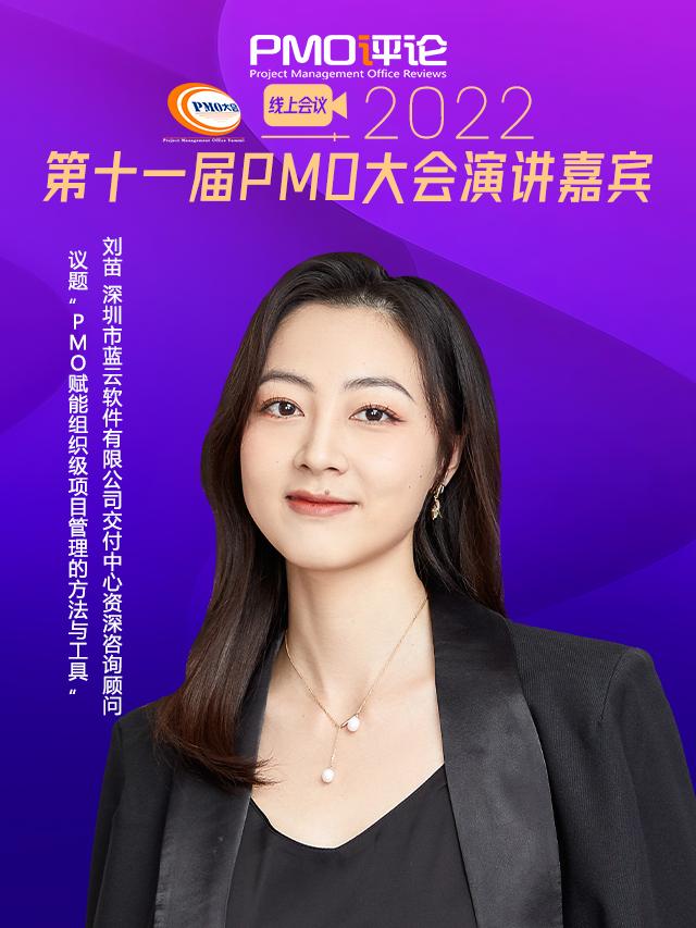 PMO賦能組織級項目管理的方法與工具︱藍云軟件資深咨詢顧問劉苗
