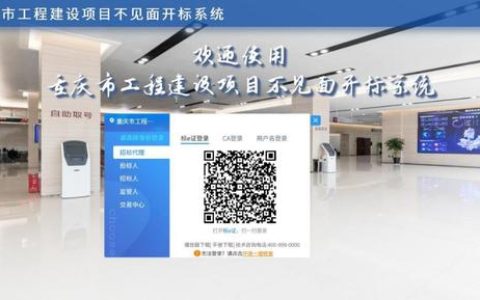 重慶市工程建設項目“不見面開標”系統今日上線試運行（今天重慶發布的招標工程）