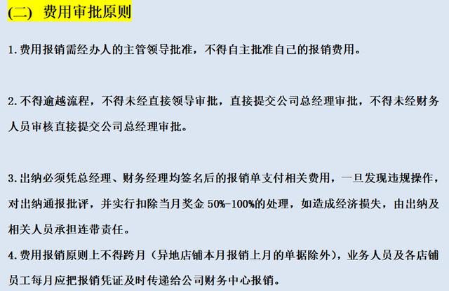 第一次見這么詳細的財務費用報銷制度及實施細則，厲害了，收藏