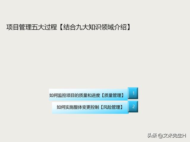 7頁完整版，項目管理培訓課程，五大過程九大知識領域，推薦收藏"